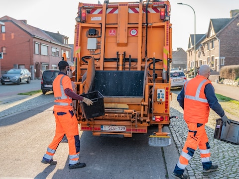 In Sint-Truiden gebeurt de ophaling ook aan huis.