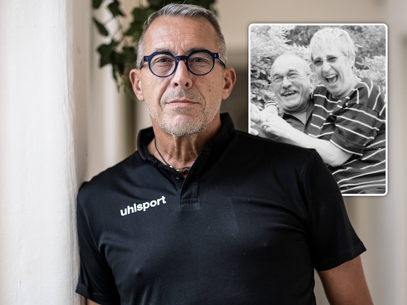 Voormalig doelman Philippe Vande Walle verloor zijn ouders, Lionel en Jacqueline (zie inzetje), allebei op korte tijd.