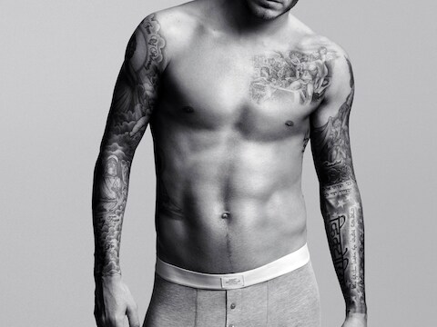 David Beckham voor H&M.