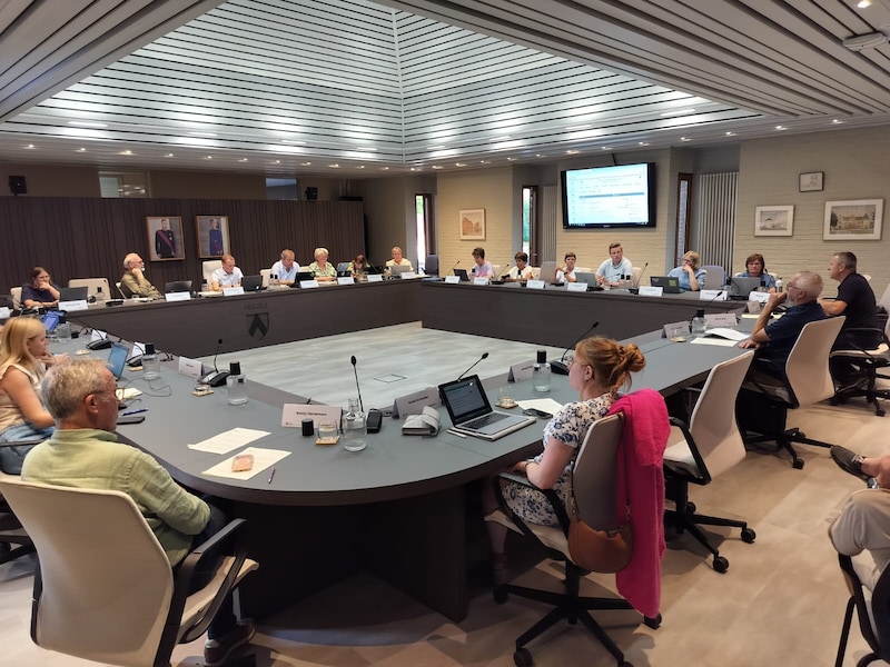 Gemeenteraad in Herzele.
