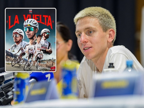 Zoals verwacht doet Tourwinnaar Tadej Pogacar straks ook een gooi naar eindwinst in de Vuelta.