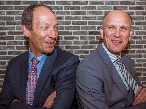 Luc Missorten (Corelio) en Marc Vangeel (Concentra).