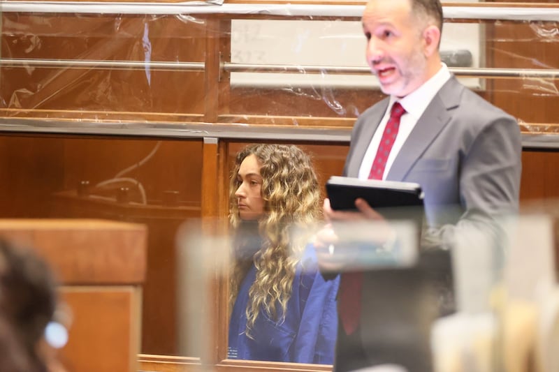 Influencer Gabriela 'Gabbie' Gonzalez this week in the Clara Shortridge Foltz Criminal Justice Center in Los Angeles.