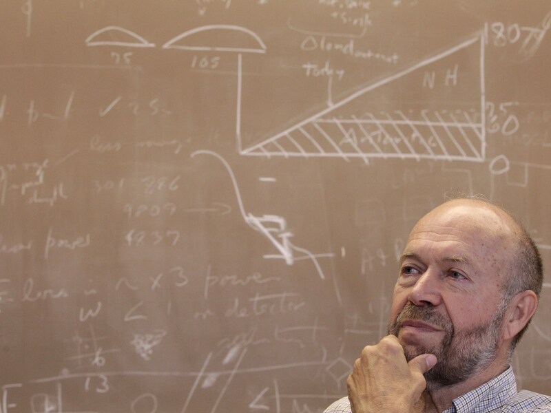 James Hansen op 2 augustus 2012 in New York.