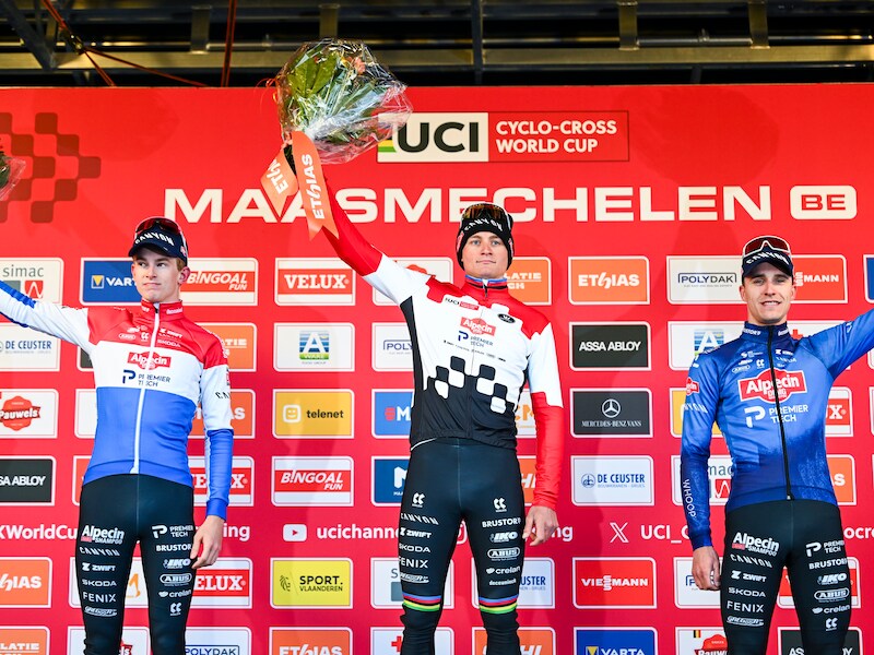 “Geen premies voor medailles, enkel voor titels”:  bezet Alpecin-Premier Tech zondag op het WK veldrijden weer het volledige podium?