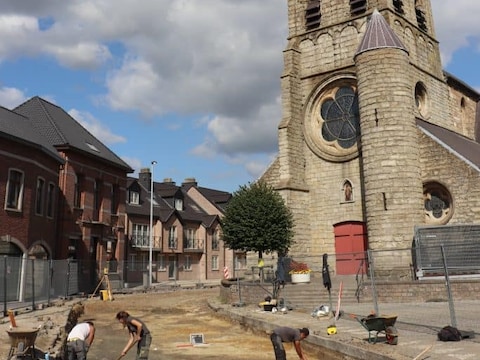 Opgravingen in Baardegem.