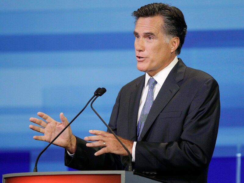 Mitt Romney.