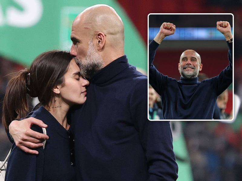 Pep Guardiola zoals we hem zelden zien: coach van City gaat helemaal los bij goals tegen Arsenal, en viert met dochter Maria