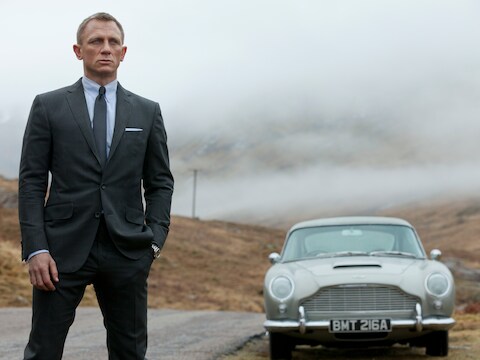 Bond in Skyfall.