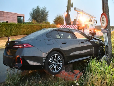 Het ongeval gebeurde langs de Burgemeester Margostraat in Aalbeke.