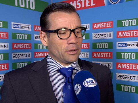 Scheidsrechter Pieter Vink.
