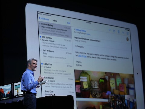 Craig Federighi over de nieuwigheden voor de iPad.