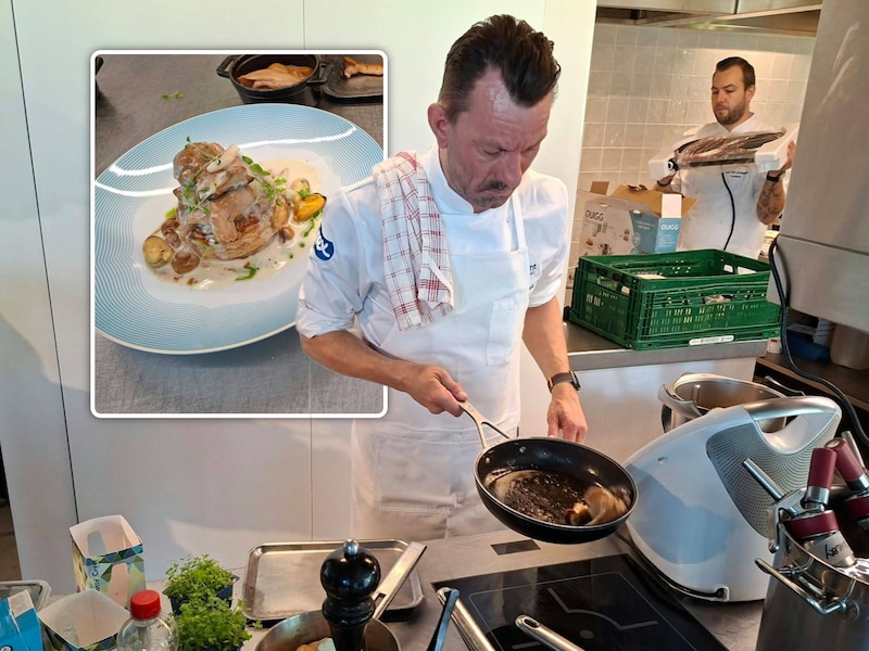 Chef Kenny Bernaerts mocht zich kronen tot beste vol-au-vent maker van België. Hij maakte gebruik van moderne technieken die de jury het meest konden verrassen. 