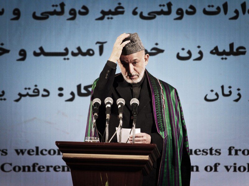 President Hamid Karzai