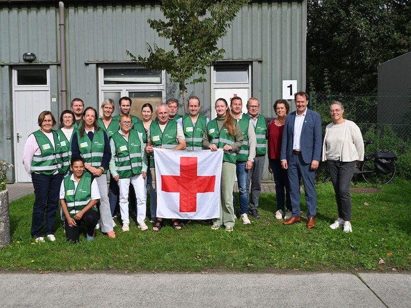 Het gemeentelijk vrijwilligerskorps van Beernem. 