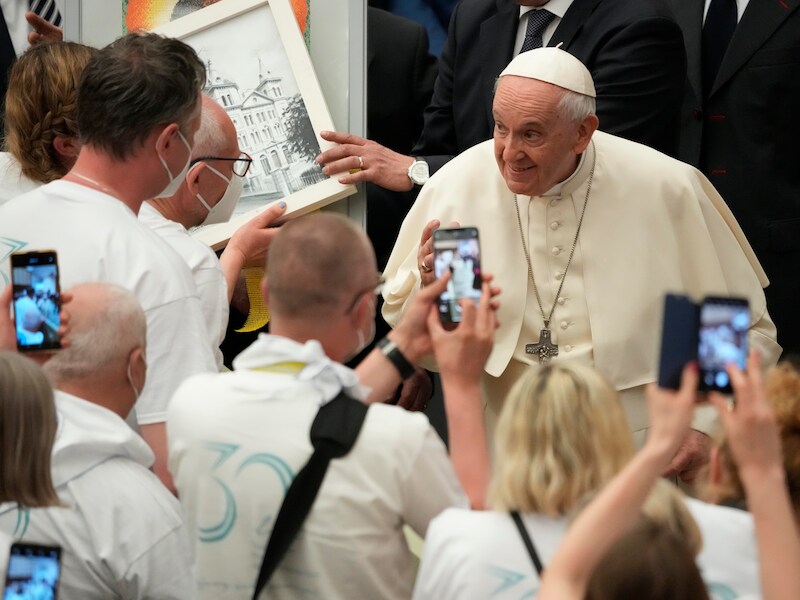 Paus Franciscus.