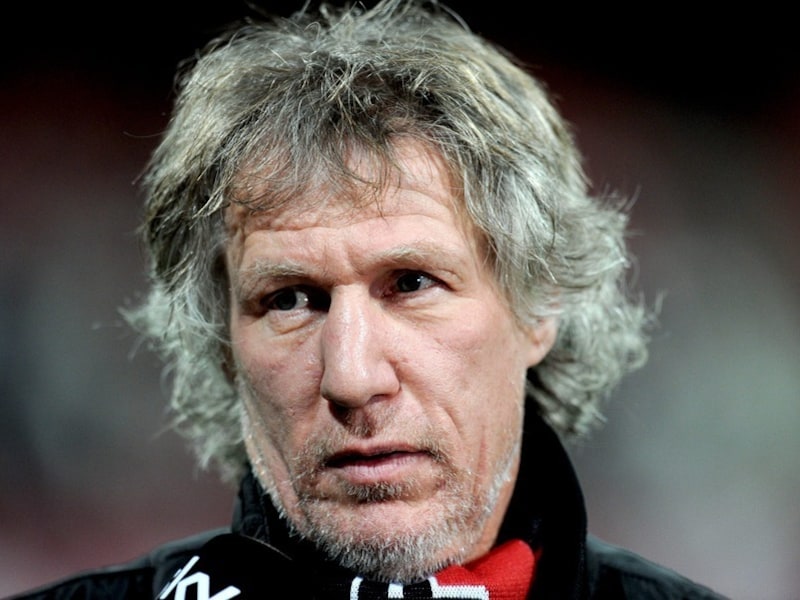 Gertjan Verbeek met een baard van enkele dagen.