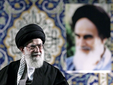 Ayatollah Ali Khamenei.