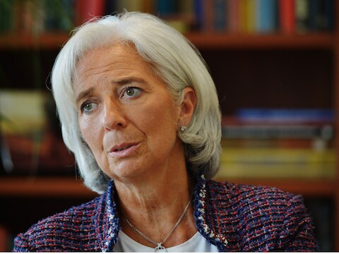 IMF-topvrouw Christine Lagarde.