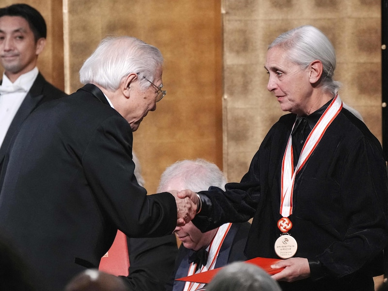 Anne Teresa De Keersmaeker ontving vorig jaar in Tokyo nog een prijs voor haar oeuvre.