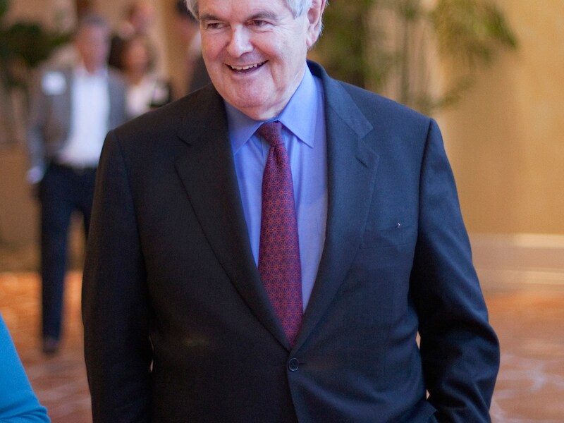 De republikein Newt Gingrich.