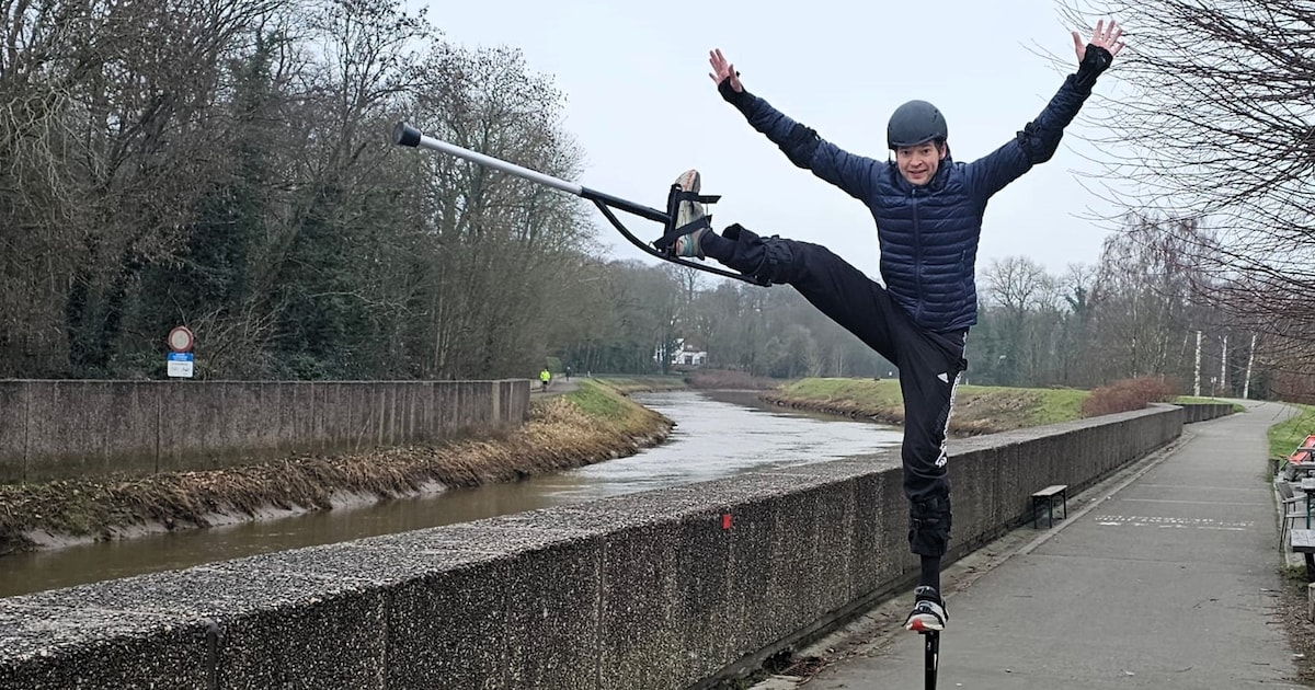 KIJK. Van circusschool tot Guinness Book: Jonathan (32) uit Mechelen gaat voor record halve marathon