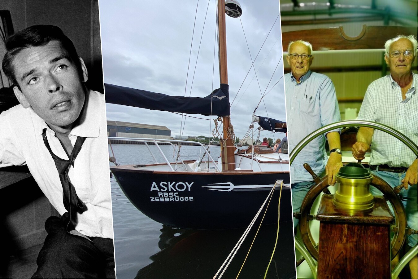 Legendarische boot van Brel vaart eerste keer op Noordzee, dankzij deze ...