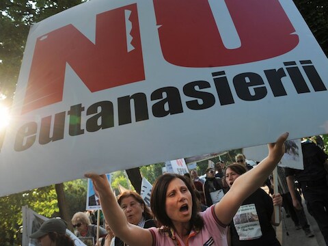 Het wetsvoorstel lokt heel wat protest uit.