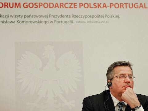Bronislaw Komorowski.