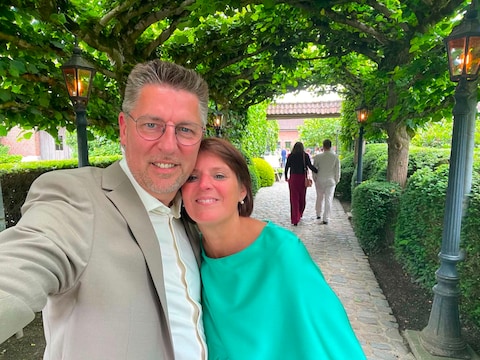 Tina Joos, partner van Kris Poelaert