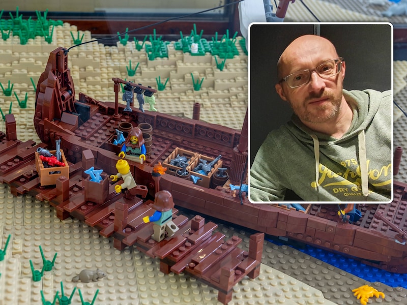 Stukje verdwenen geschiedenis te zien in twee permanente LEGO-maquettes