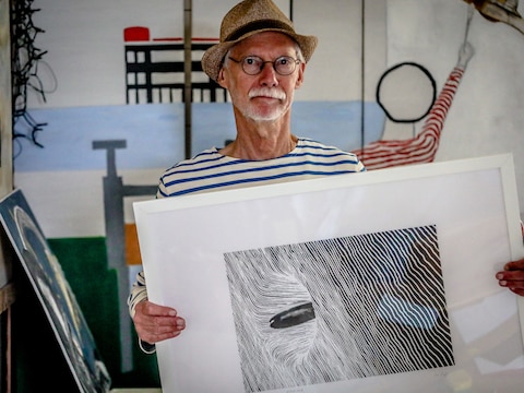 Kunstenaar Luc Leye uit Nieuwpoort kijkt uit naar zijn eerste solotentoonstelling