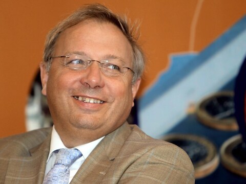 André Antoine (cdH), Minister van Begroting van de Franstalige Gemeenschap.