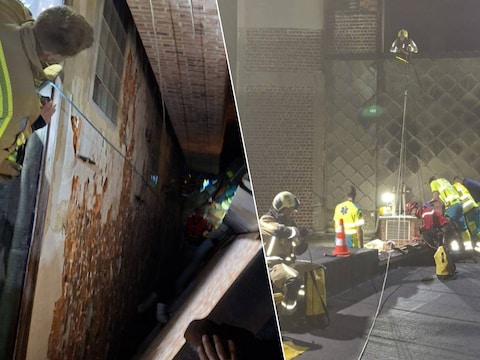Om het slachtoffer uit de schacht te halen, werd het gespecialiseerde RISK-team van de Brusselse brandweer ingezet.