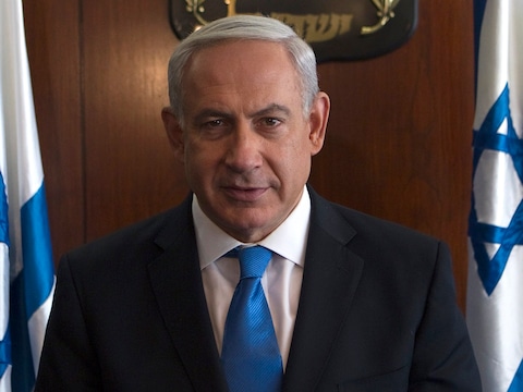 De Israëlische premier Benjamin Netanyahu.