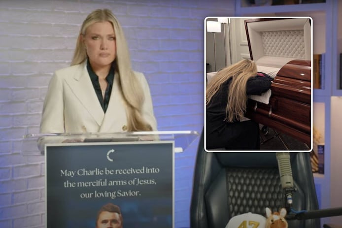 KIJK. Weduwe Erika neemt emotioneel afscheid van vermoorde Charlie Kirk:  “Jullie hebben geen idee wat jullie ontketend hebben” | Instagram HLN |  hln.be