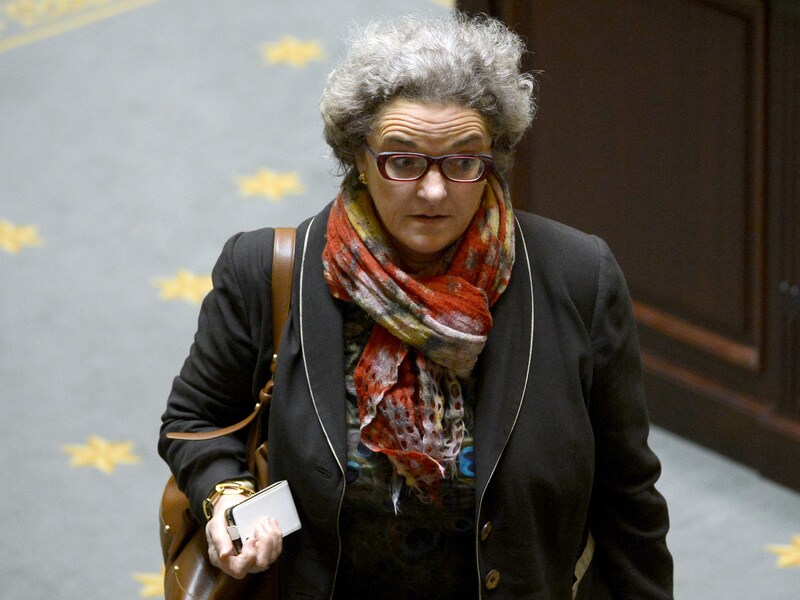 Minister van Werk Monica De Coninck (sp.a).