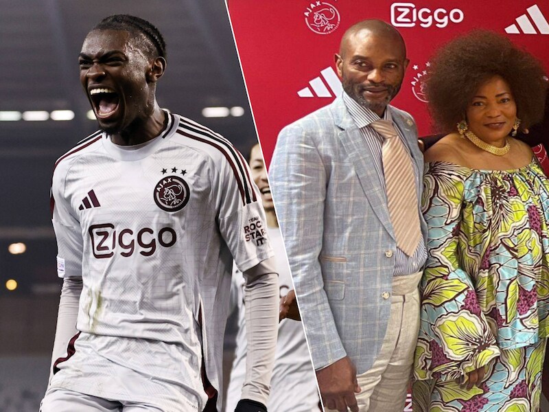 Papa Thierry liet tranen na goal van zoon en Ajax-toptalent Jorthy Mokio: “Vertrekken bij AA Gent was juiste keuze”