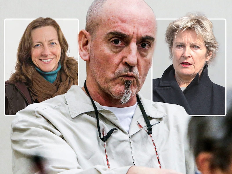 Renaud Hardy vermoordde Maria Walschaerts (82) en Linda Doms (52, links) en werd ook schuldig verklaard aan moordpoging op een 68-jarige dokteres en op actrice Veerle Eyckermans (rechts).
