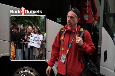 Vooral toen Kevin De Bruyne van de bus stapte, gin