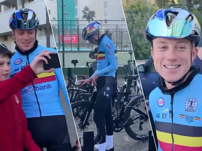 Ontbijten op zijn eentje en ‘waar staat mijn fiets?’: onze man in Mallorca zag hoe Maxim Van Gils nog zijn plaats zoekt bij Red Bull
