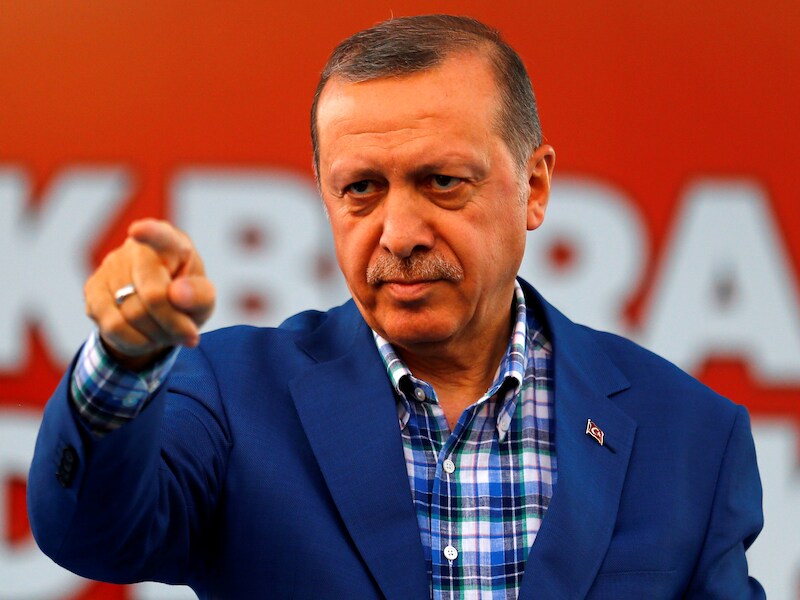 Erdogan wil terroristen hard aanpakken