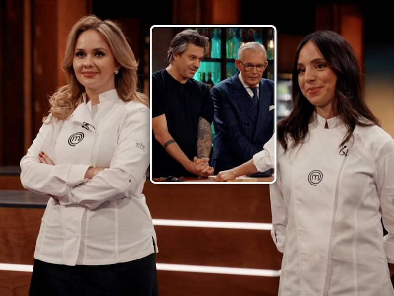 Anastasya Chernook en Loredana Falone nemen het tegen elkaar op in de finale van ‘Celebrity MasterChef’.