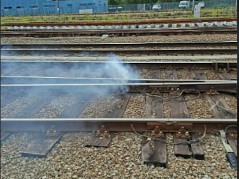 De brand was snel onder controle. 