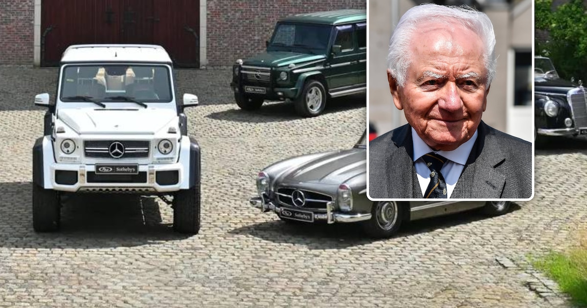Autocollectie van 'bingokoning' Willy Michiels onder de hamer: blikvanger  is Mercedes van miljoen euro | Nieuws | HLN.be