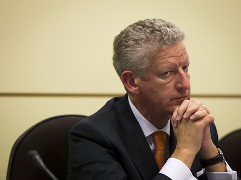 Ontslagnemend minister van Defensie Pieter De Crem (CD&amp;V).