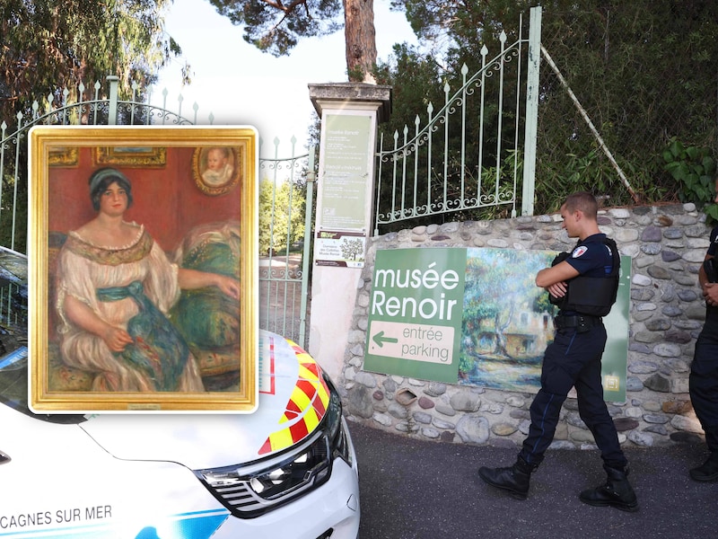 Twee van de vier gestolen werken uit Franse Renoir-museum al teruggevonden: dieven lieten ze tijdens hun vlucht achter in museumtuinen