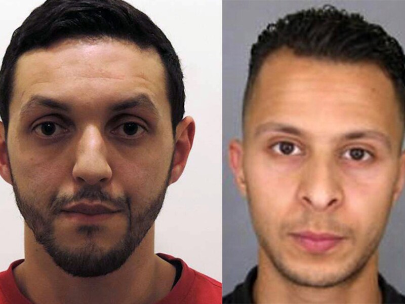 Mohamed Abrini en Salah Abdeslam.