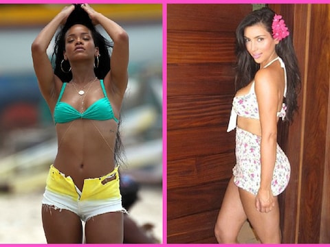 Rihanna en Kim Kardashian.