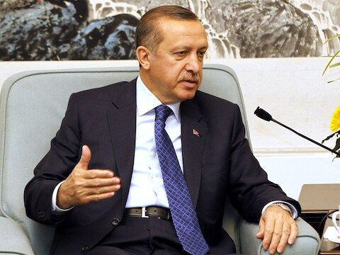 De Turkse eerste minister Recep Tayyip Erdogan.